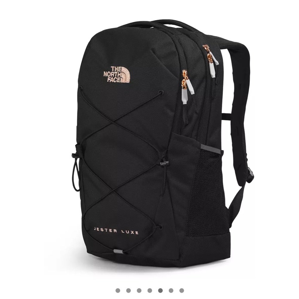 The North Face Black Backpack Sleek Durable Design